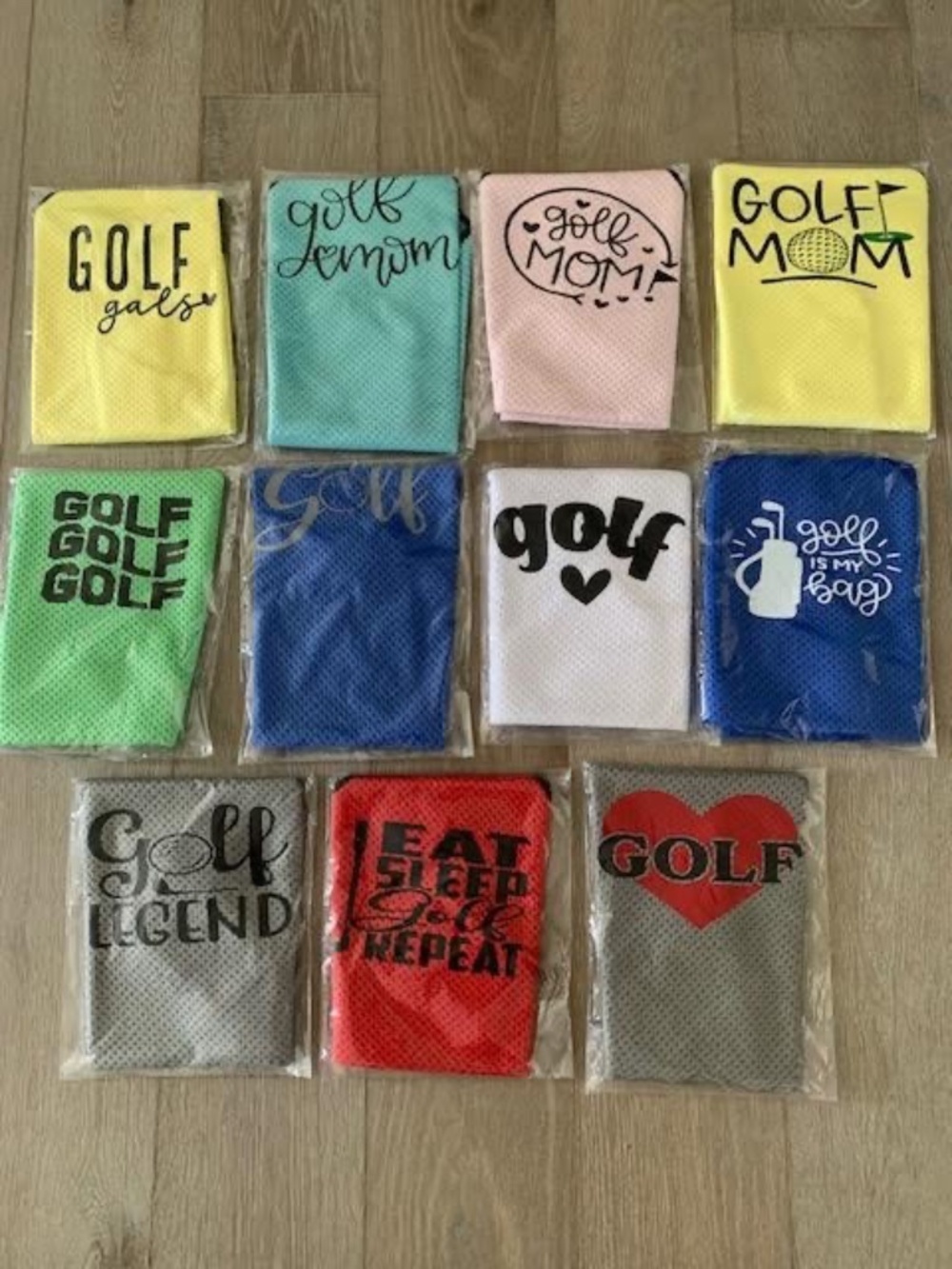 Golf Towels Golf Mom Golf Legend Eat Sleep Golf